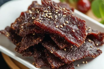 Delicious Savory Air Fryer Beef Jerky Recipe