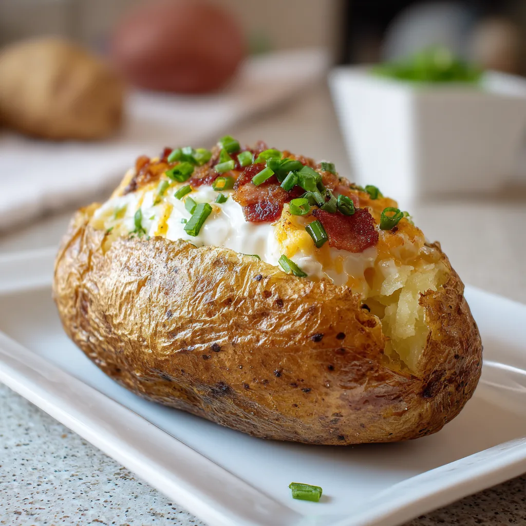 Easy Air Fryer Baked Potato
