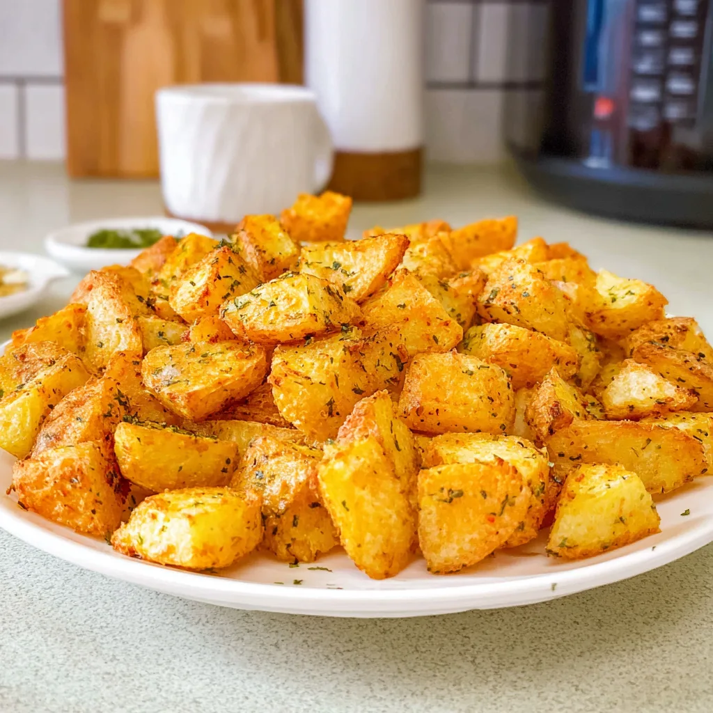 Easy Air Fryer Diced Potatoes Recipe