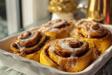 Easy Small Batch Pumpkin Cinnamon Rolls Recipe