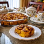 Healthy Small Batch Pumpkin Cinnamon Rolls Recipe
