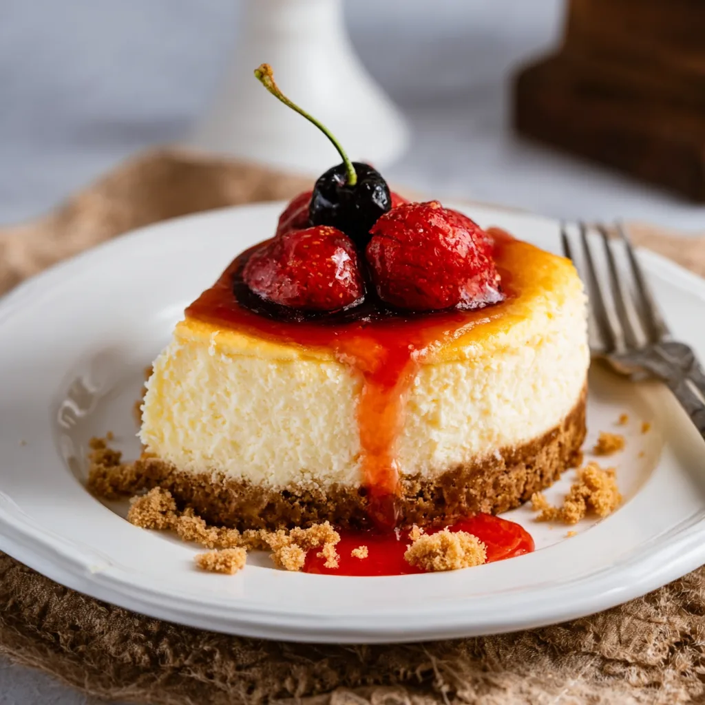 Homemade Air Fryer Cheesecake