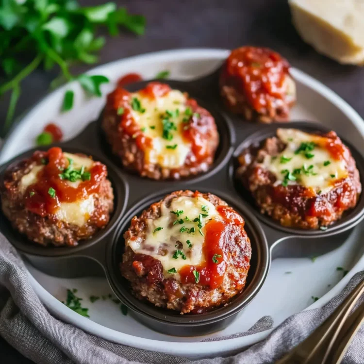 Homemade Mini Meatloaf in a Muffin Tin Recipe