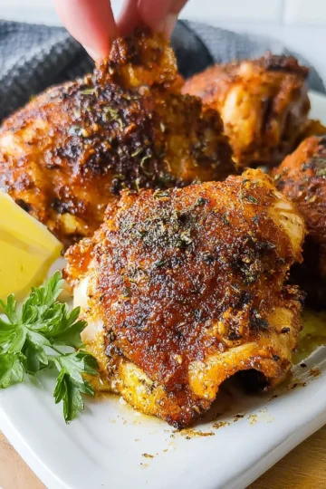 Juicy Air Fryer Thighs