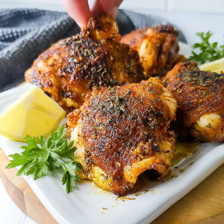 Juicy Air Fryer Thighs