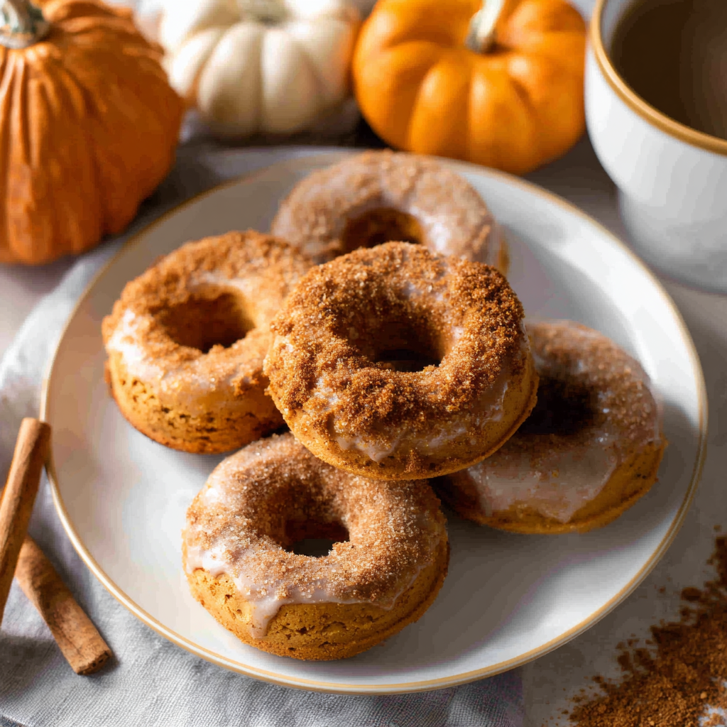 Keto Pumpkin Spice Donuts Baked Recipe