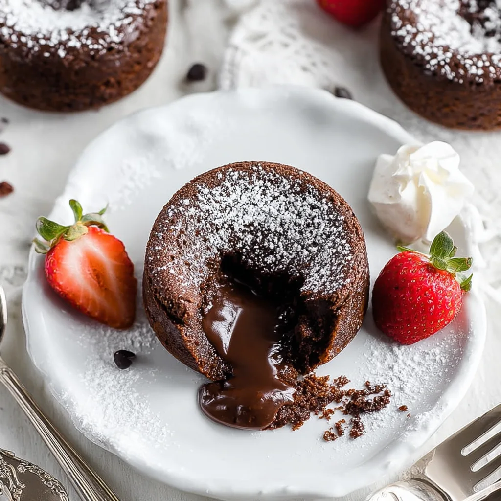 Mini Chocolate Lava Cakes Recipe