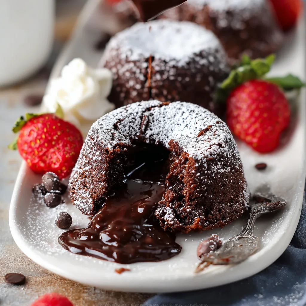 Mini Chocolate Lava Cakes