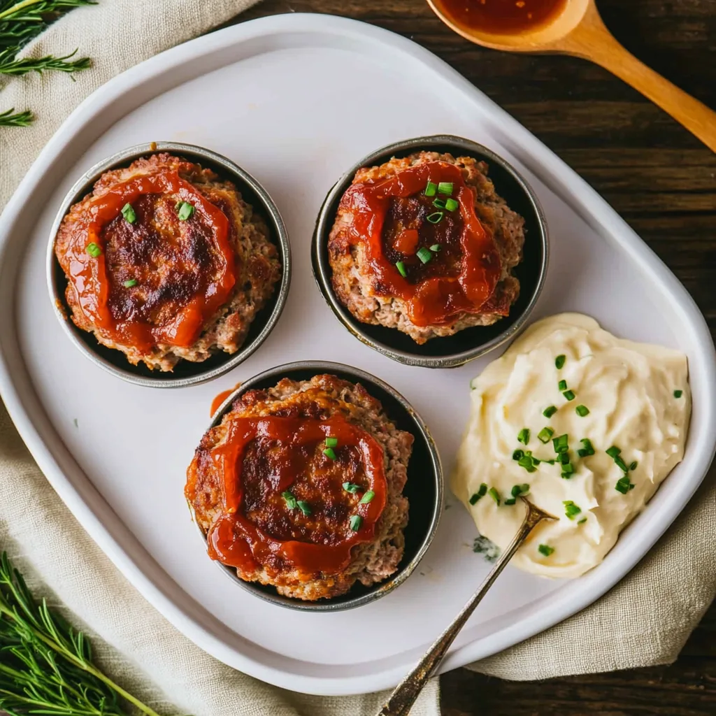 Mini Meatloaf in a Muffin Tin Recipe