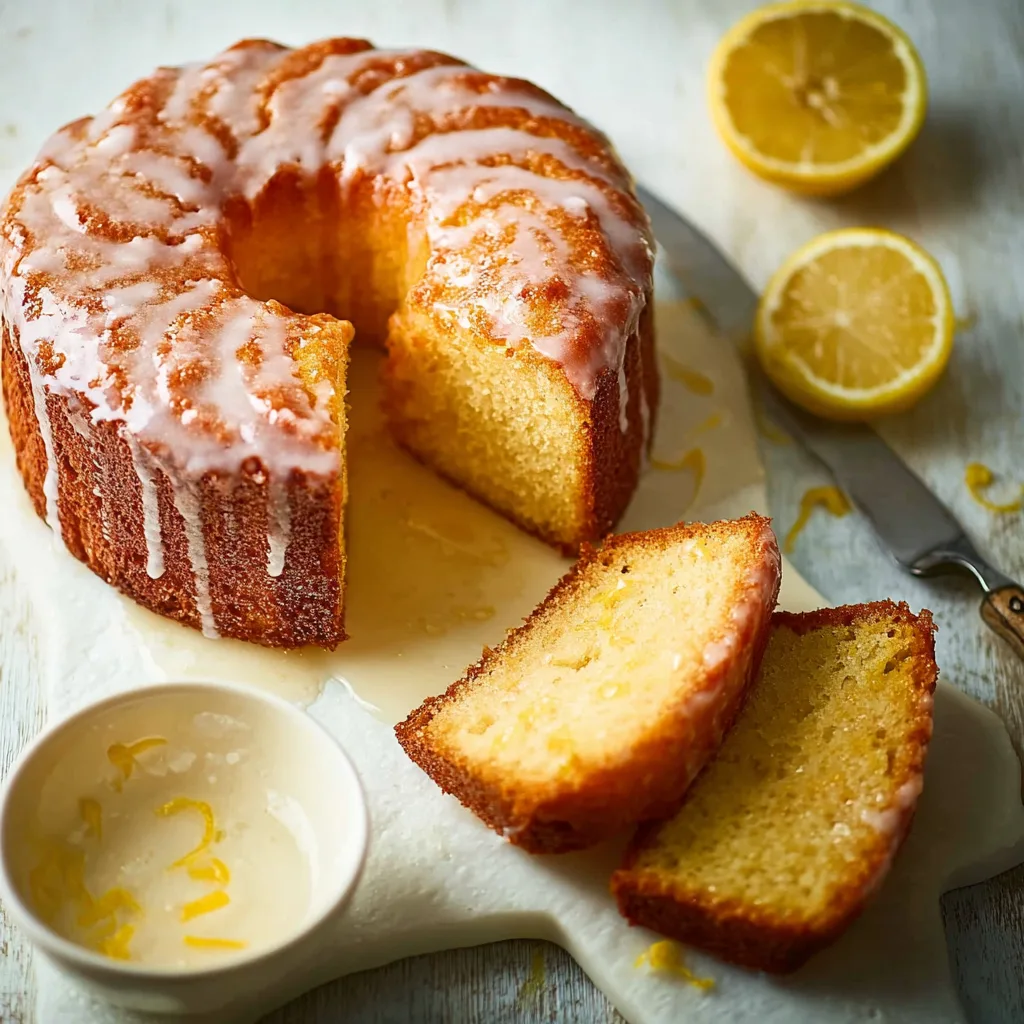 Perfect Air Fryer Lemon Drizzle Cake Recipe