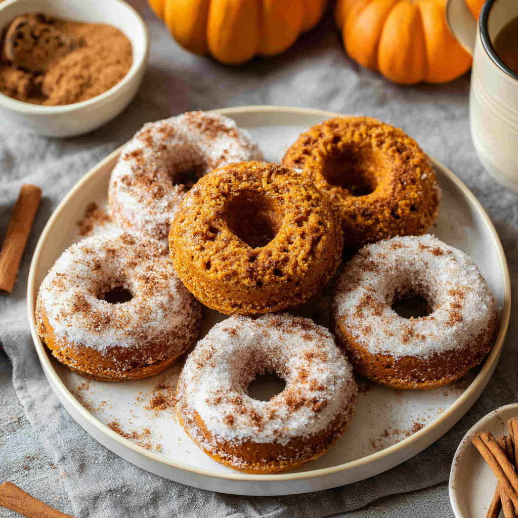 Perfect Pumpkin Spice Donuts Baked Recipe