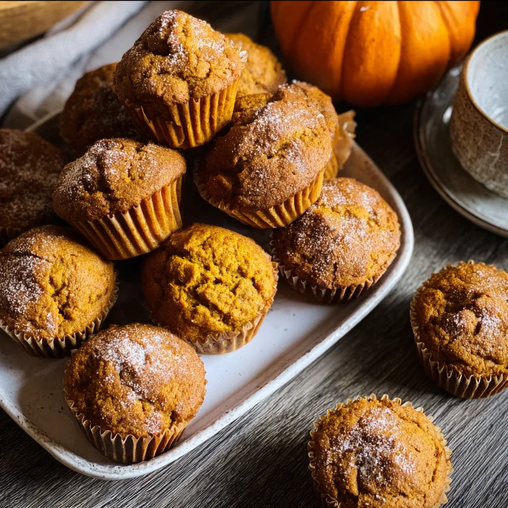 Perfect Spiced Baked Pumpkin Muffins Recipe