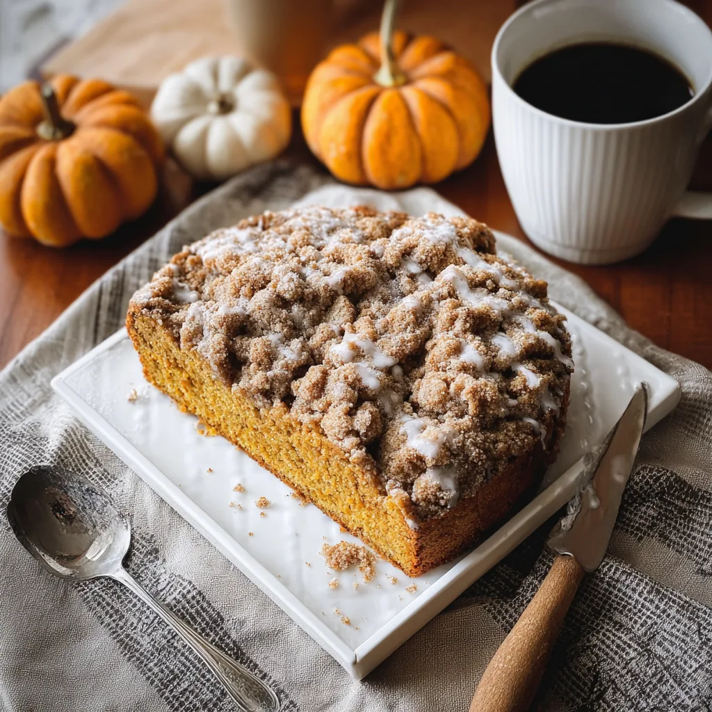 Pumpkin Coffee Cake