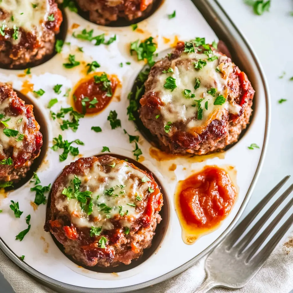 Mini Meatloaf in a Muffin Tin Recipe