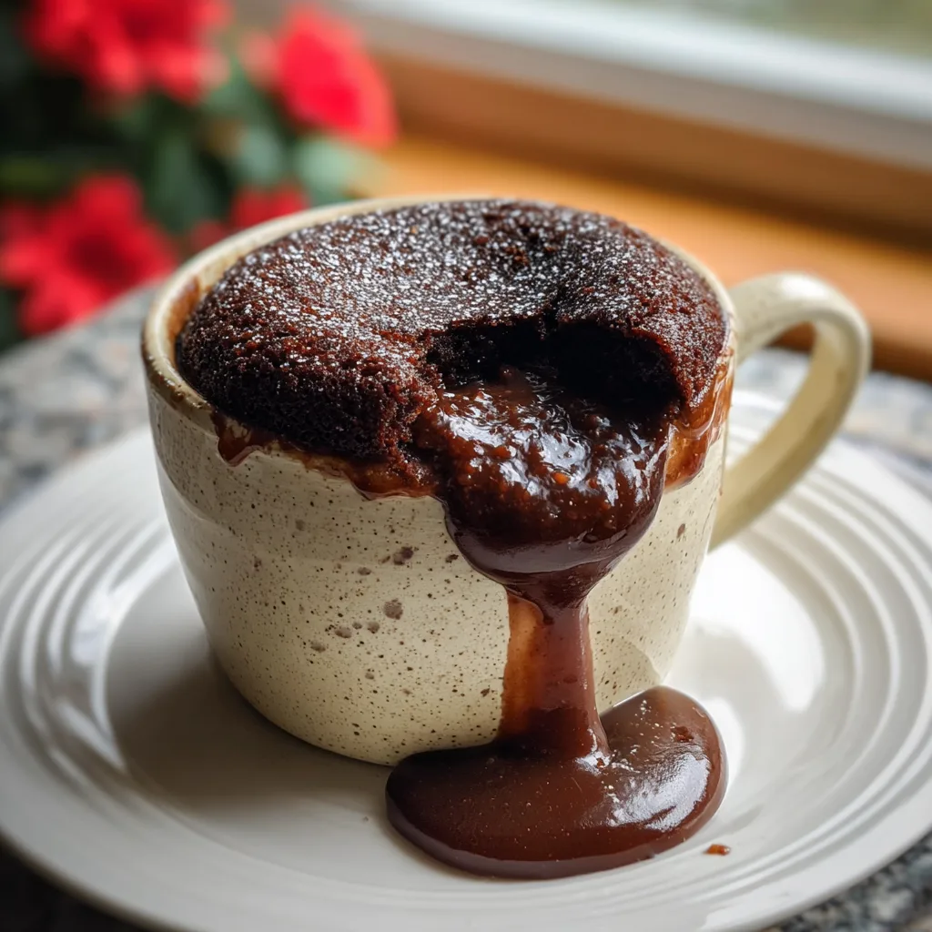 Sweet Mug Molten Lava Cake