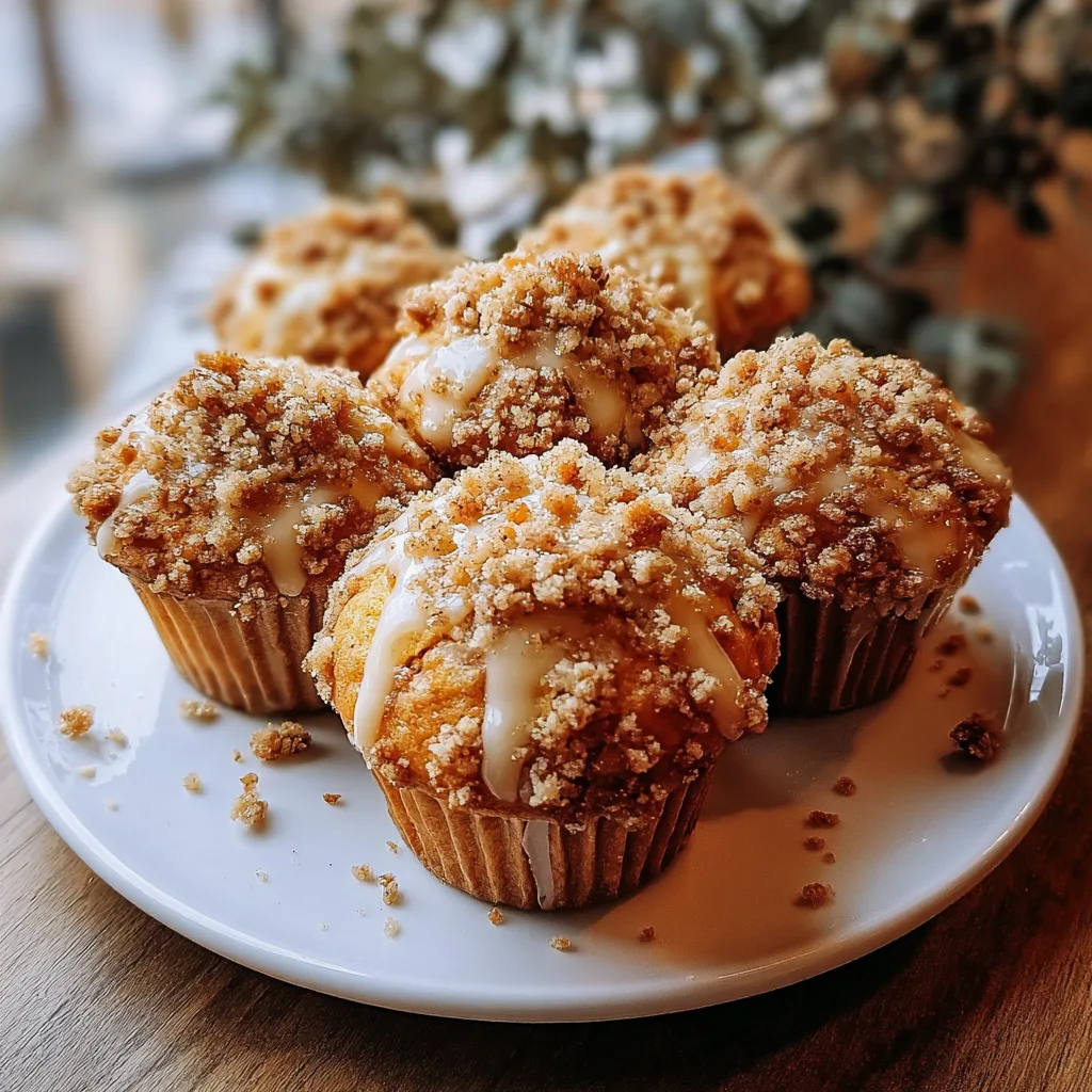 Sweet and Delicious Apple Pumpkin Streusel Muffins Recipe