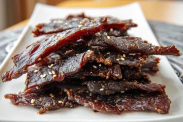 Teriyaki Beef Jerky Recipe in Air Fryer