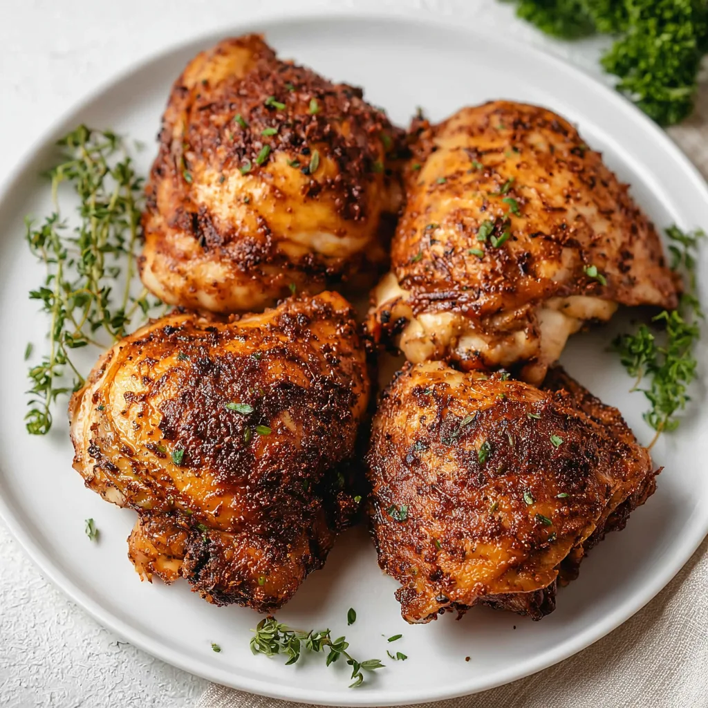 The Perfect Air Fryer Chicken Thighs Recipe