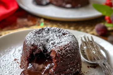 mini chocolate lava cakes muffin tins