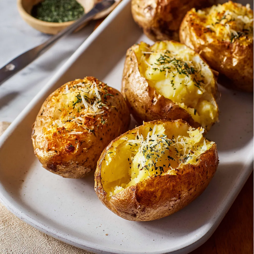 Air Fryer Baked Potatoes Recipe