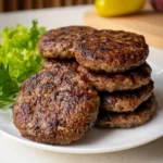 Air Fryer Hamburger Patties