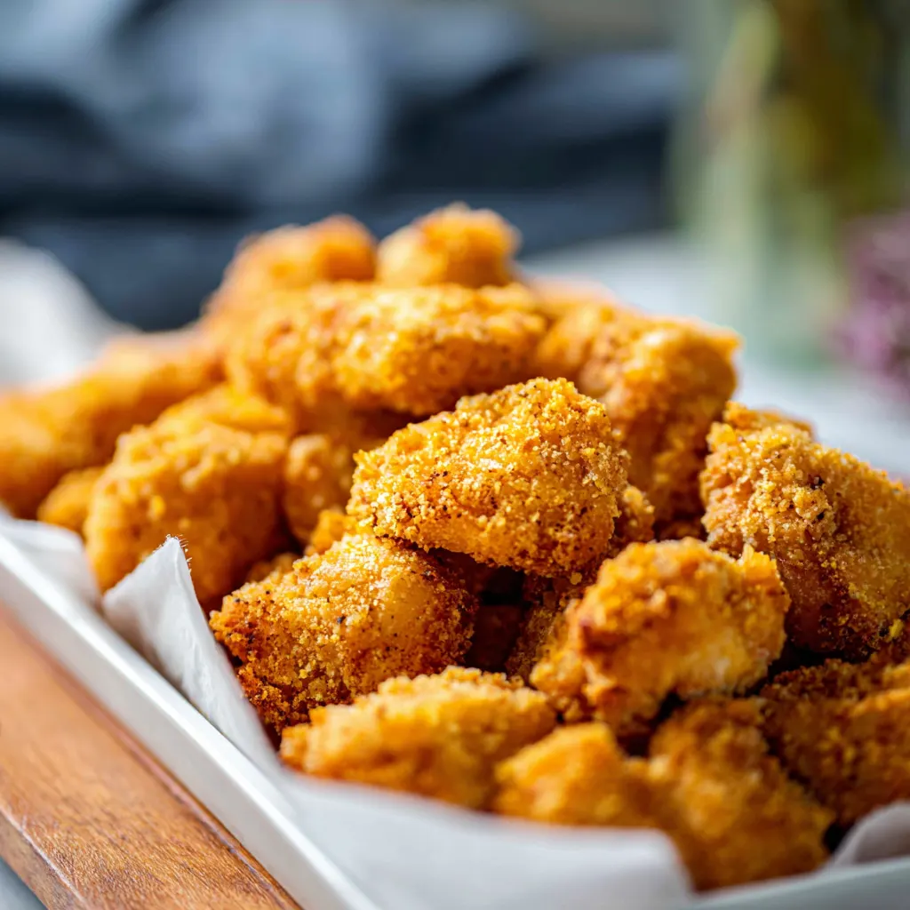 Air Fryer Popcorn Chicken