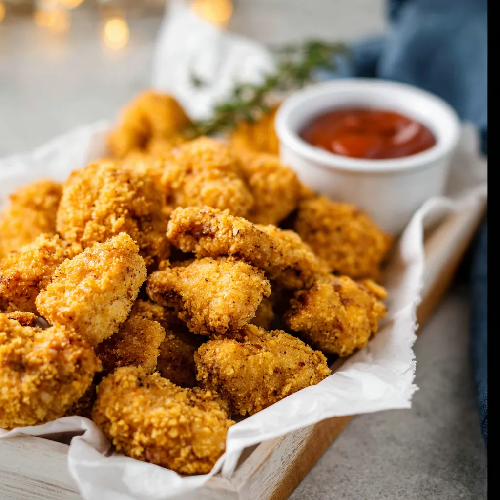 Air Fryer Popcorn Chicken
