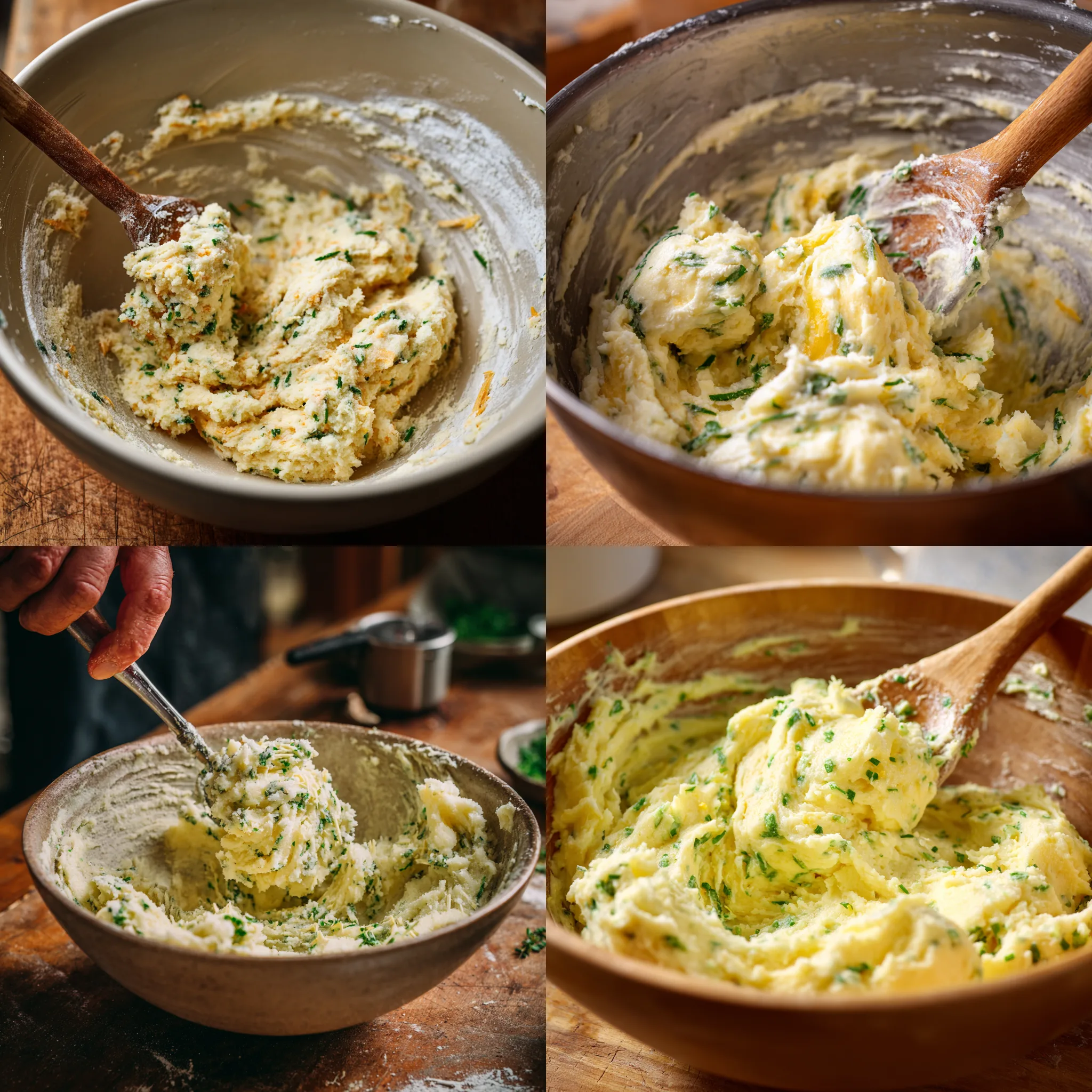 Easy Cheesy Mashed Potato Puffs  