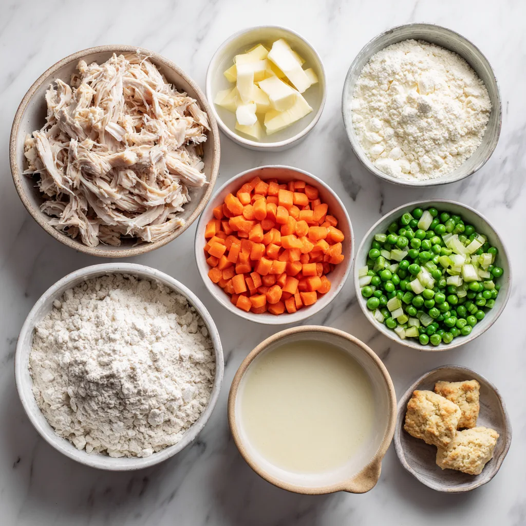 Ingredient Creamy Chicken Pot Pie Casserole 