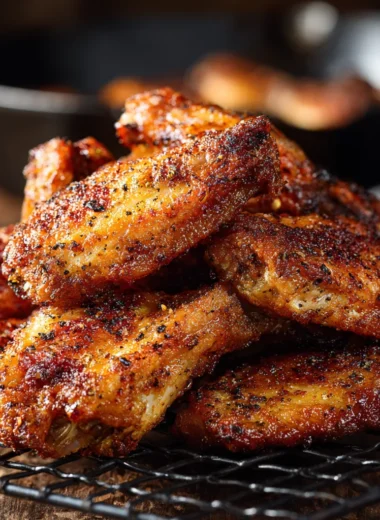 Crispy Dry Rub Chicken Wings