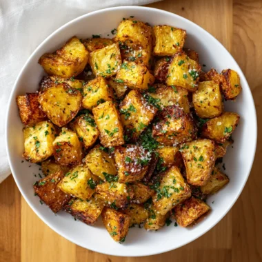 Air Fryer Cubed Potatoes.