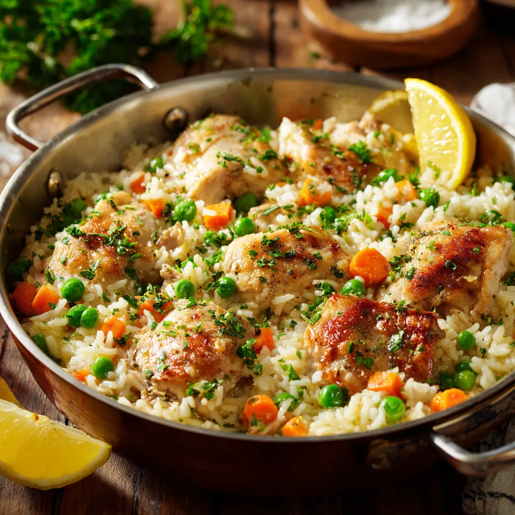  Easy One-pot chicken and rice 