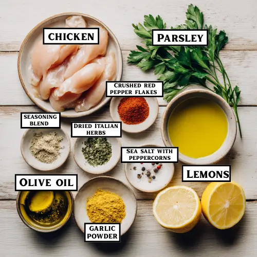 Simple Pantry Ingredients Make These Frozen Chicken Tenders Flavorful and Healthy.