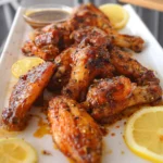 Hot Honey Lemon Pepper Chicken Wings
