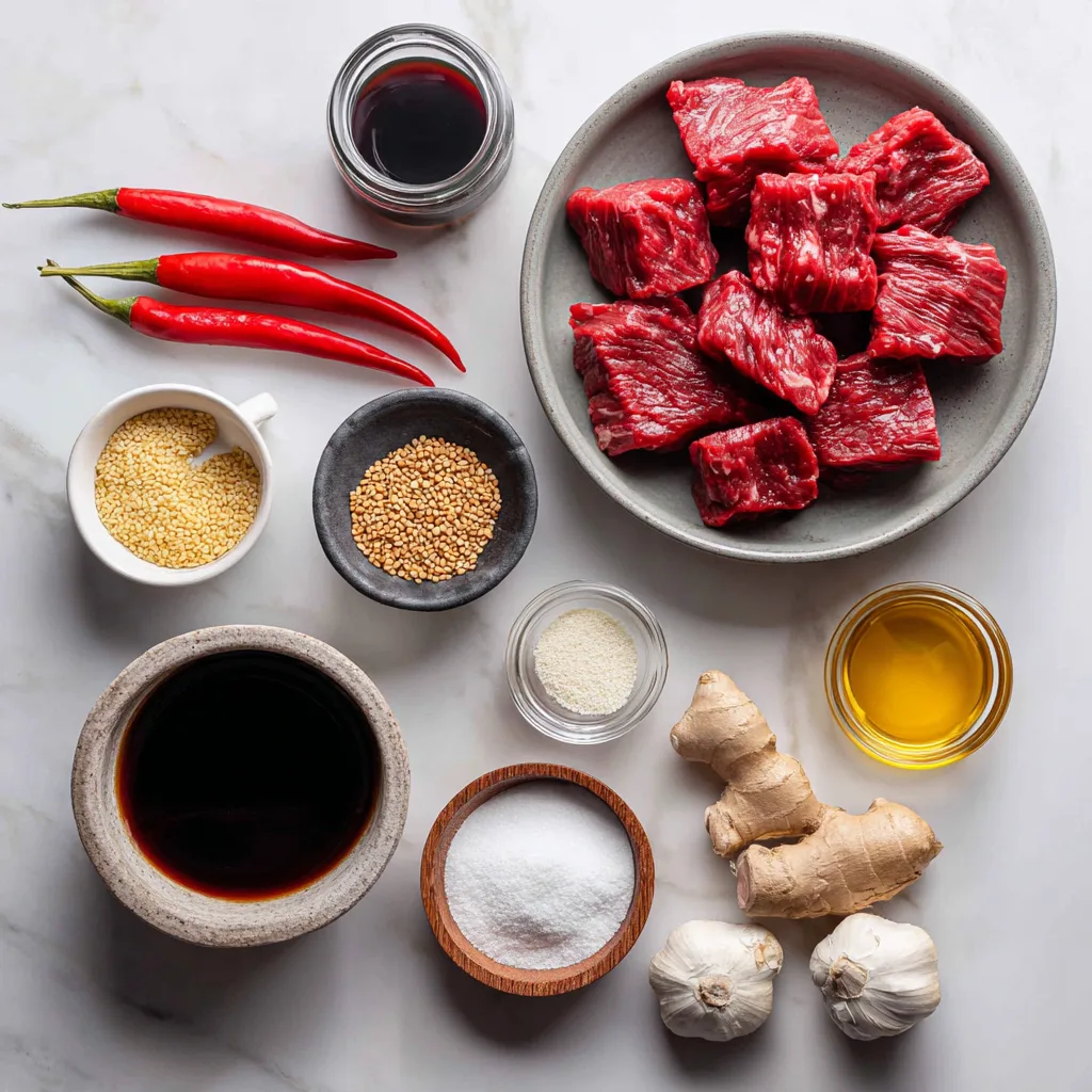 Ingredients & Flavor Notes for Crispy Chilli Beef Recipes