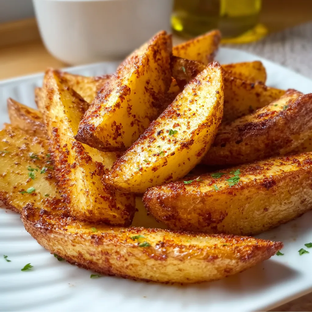 Perfect Air Fryer Potato Wedges