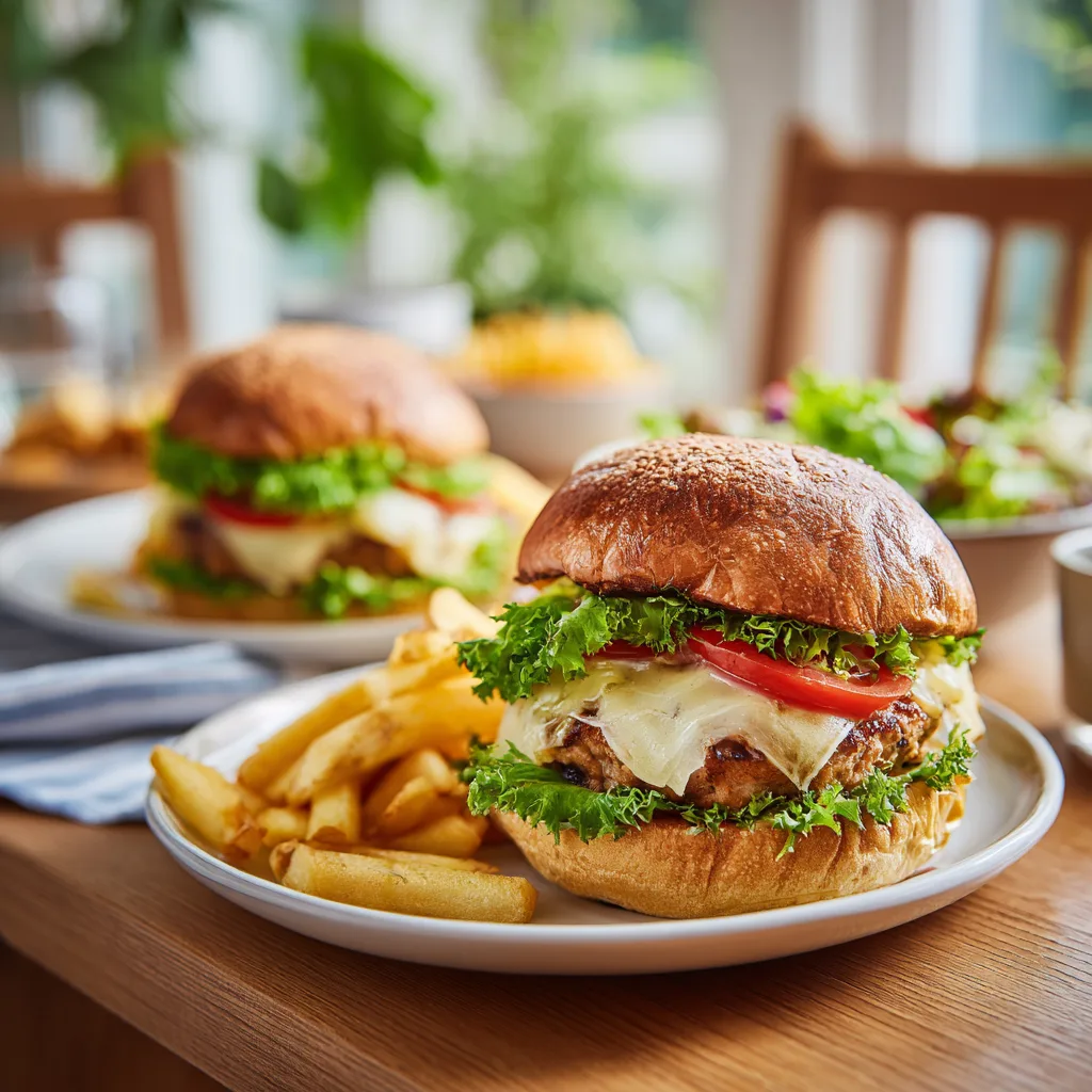 Frozen Turkey Burgers in Air Fryer