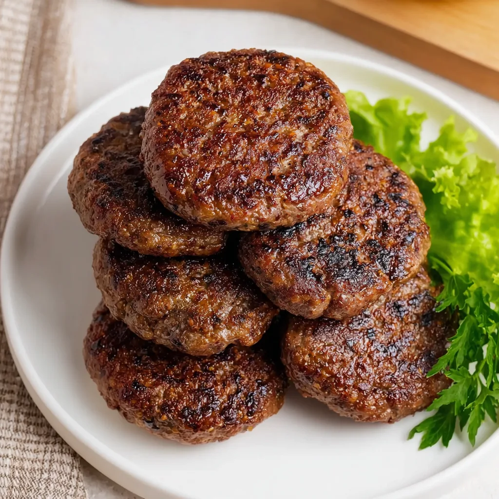 Quick Air Fryer Hamburger Patties