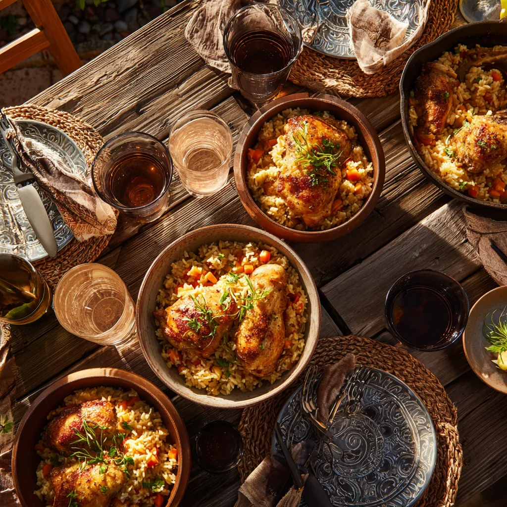 One-pot chicken and rice 