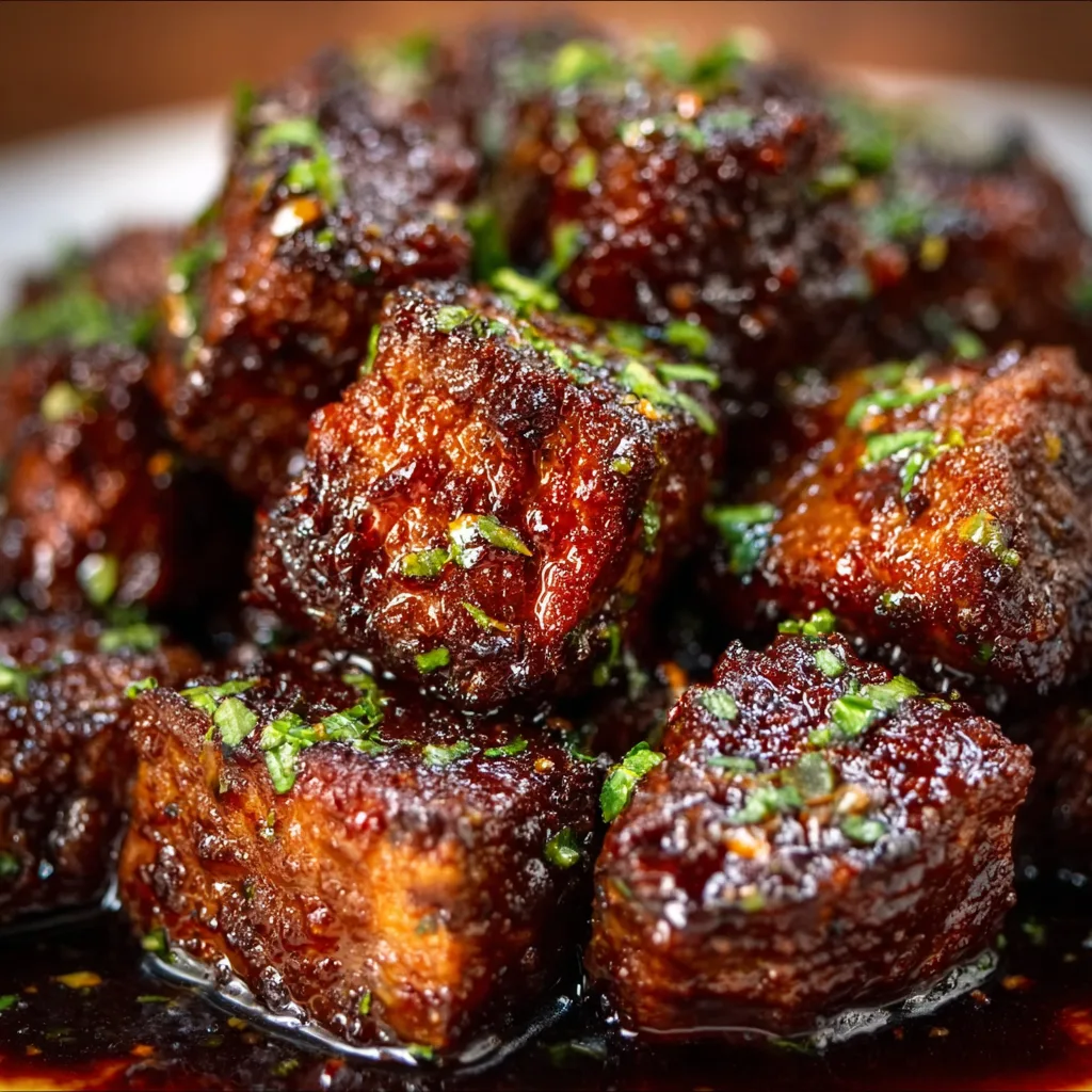 Sweet and Sticky Steak Bites Recipe