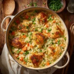 One-pot chicken and rice