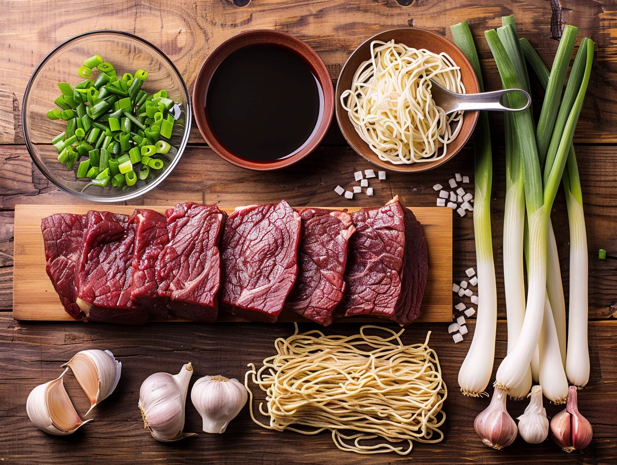 The Ingredient Logic Behind Sticky Beef Noodles 