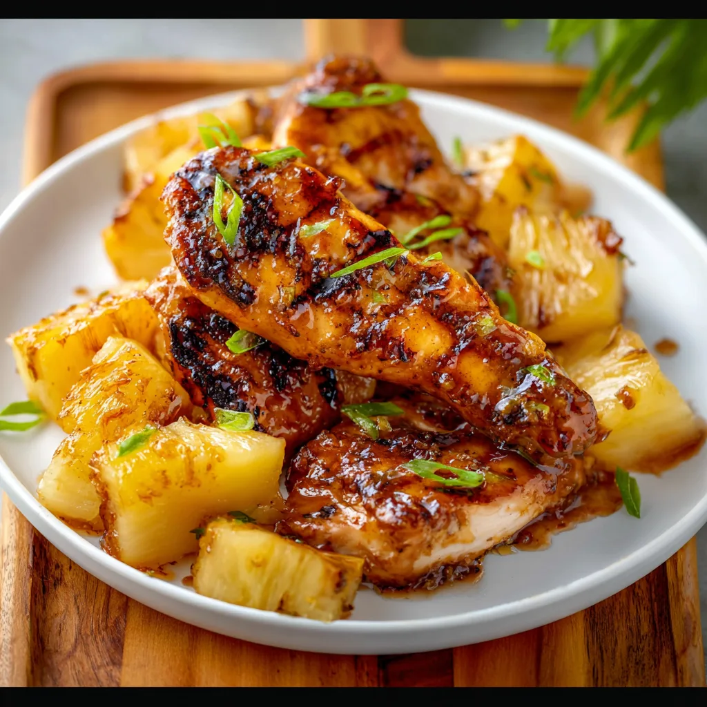 Brown Sugar Pineapple Chicken
