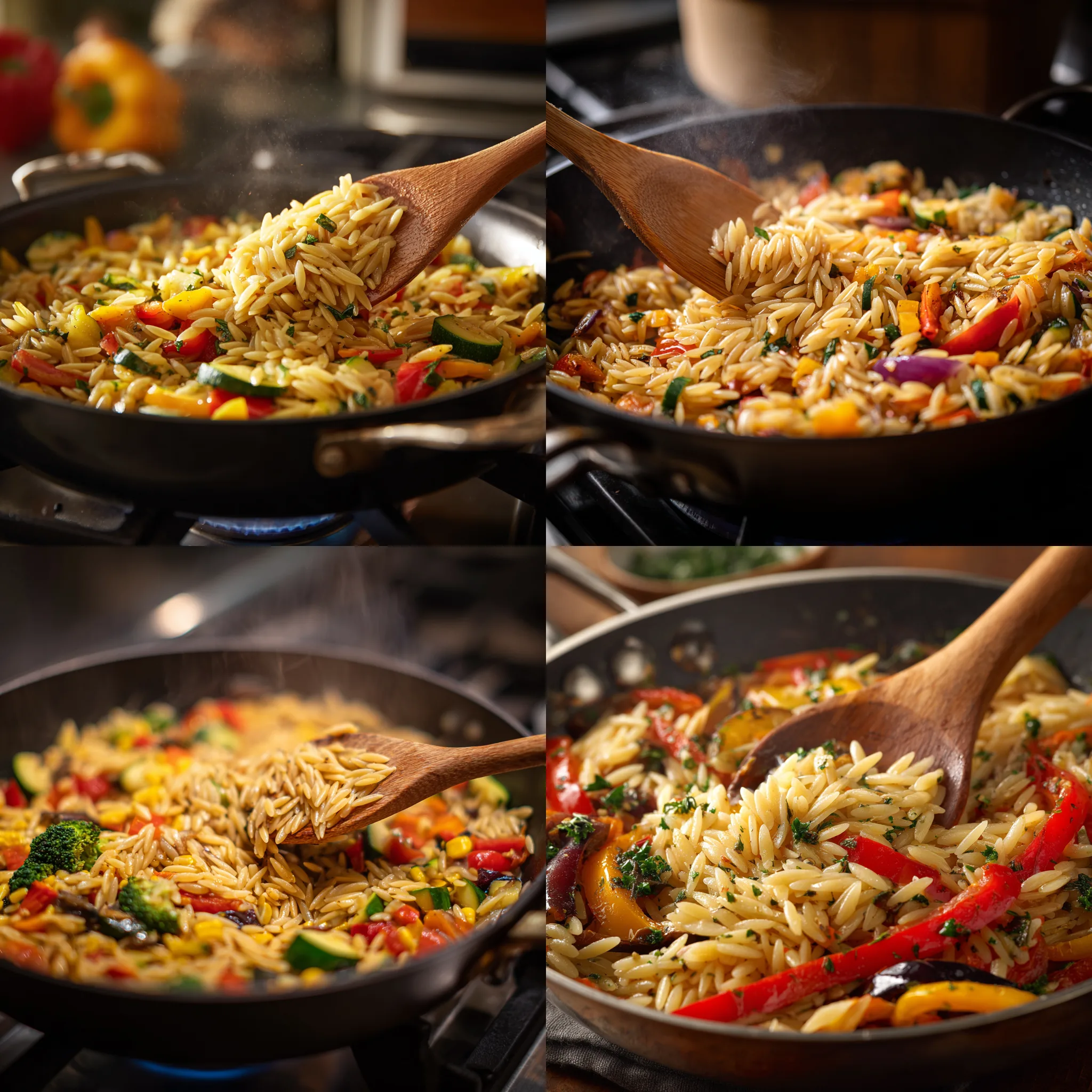 Step-by-Step Instructions Cozy Chicken Pot Pie Orzo 