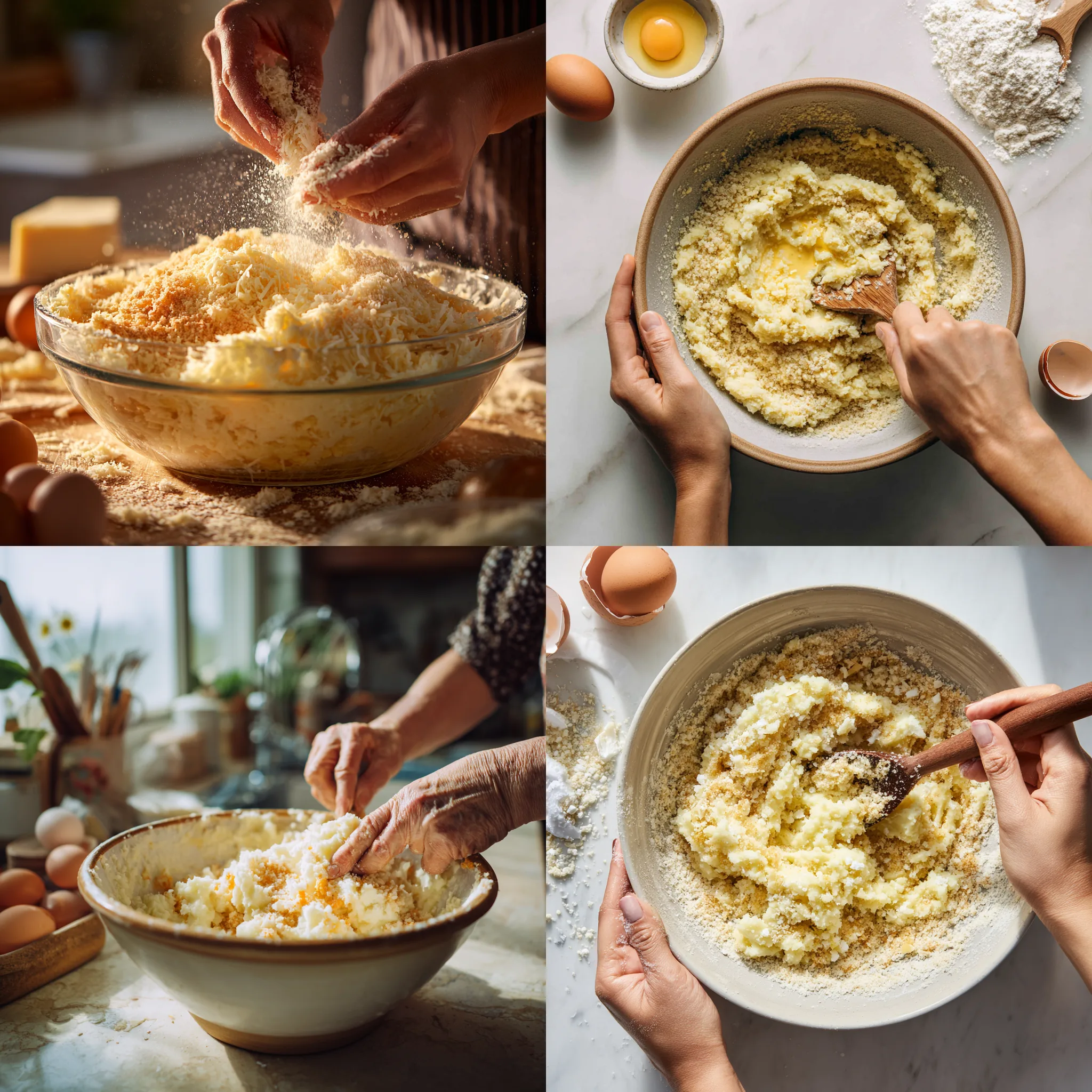 Arrange the potato balls in a single layer to help them crisp evenly.