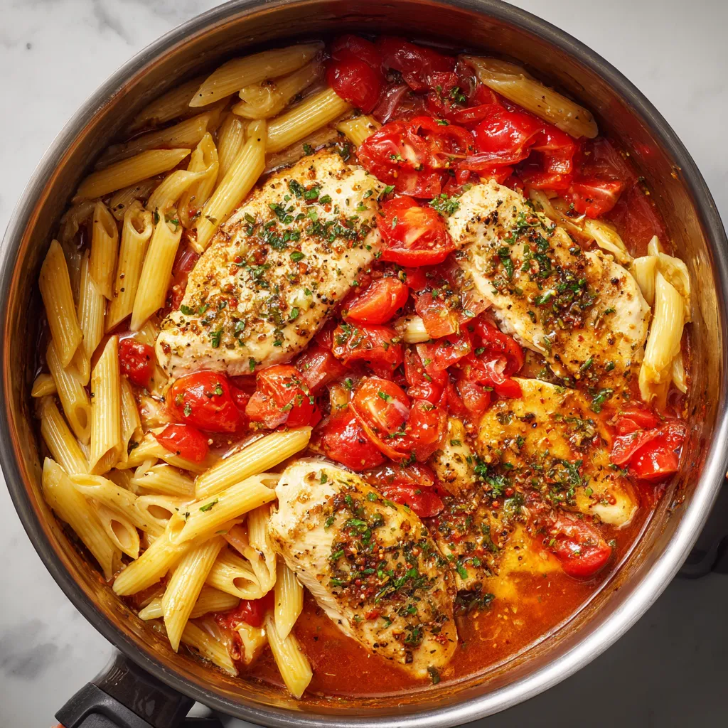 Easy to Make Creamy Garlic Parmesan Chicken Pasta Recipes