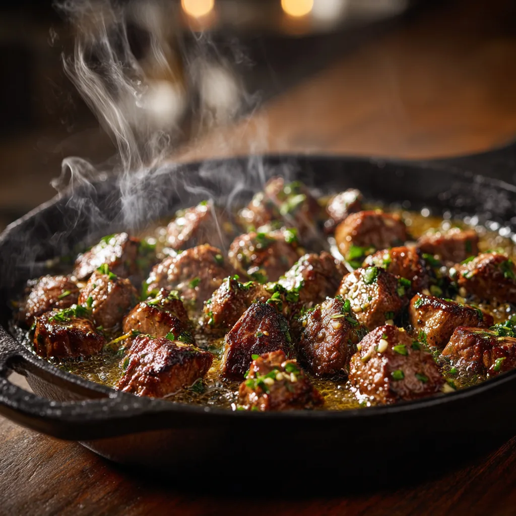 How to Make Cowboy Butter Steak Bites Recipes