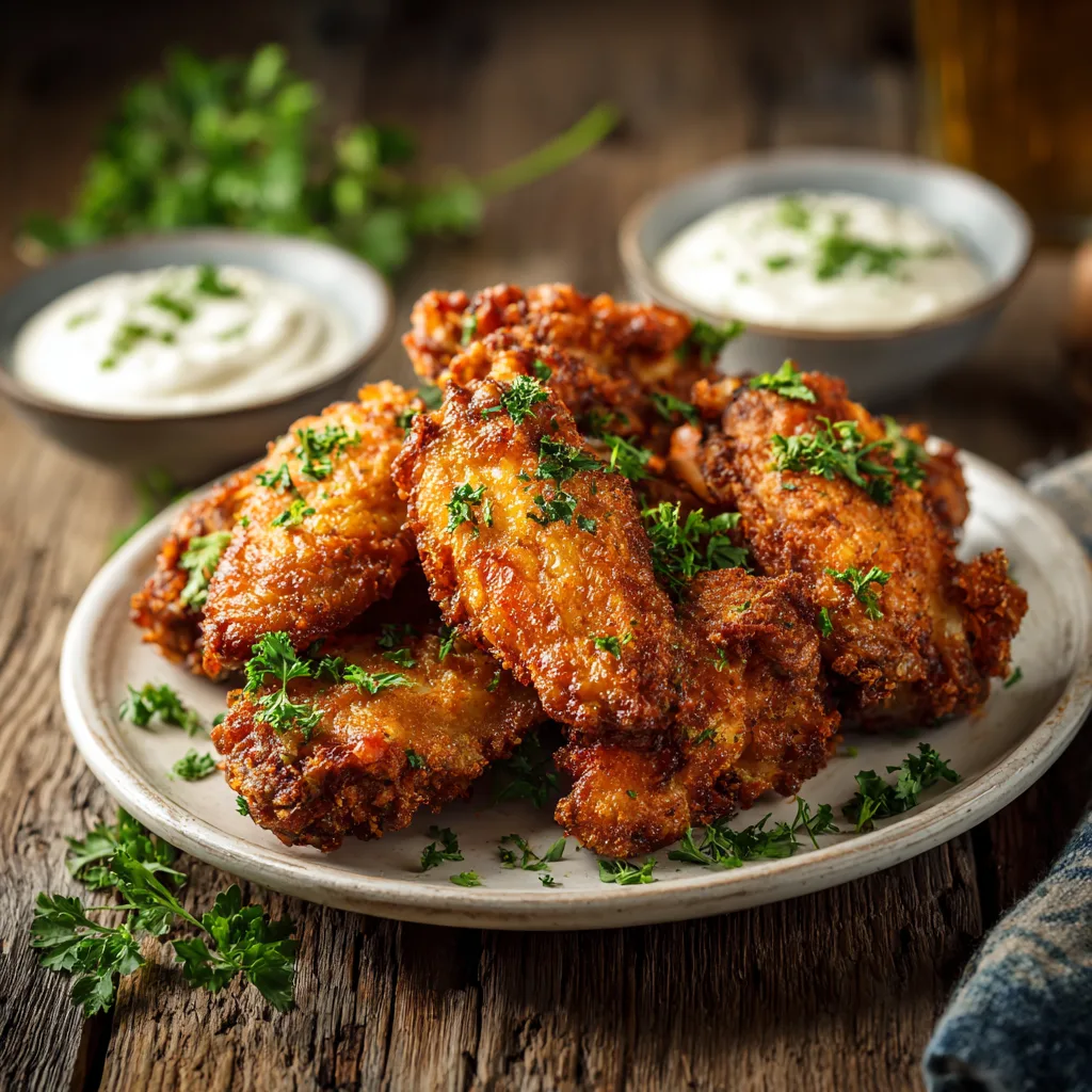 Extra Crispy Baked Wings