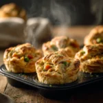 Chicken Pot Pie Biscuit Cups