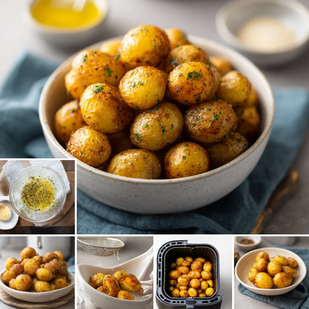 Easy Air Fryer Baby Potatoes (Perfect Every Time